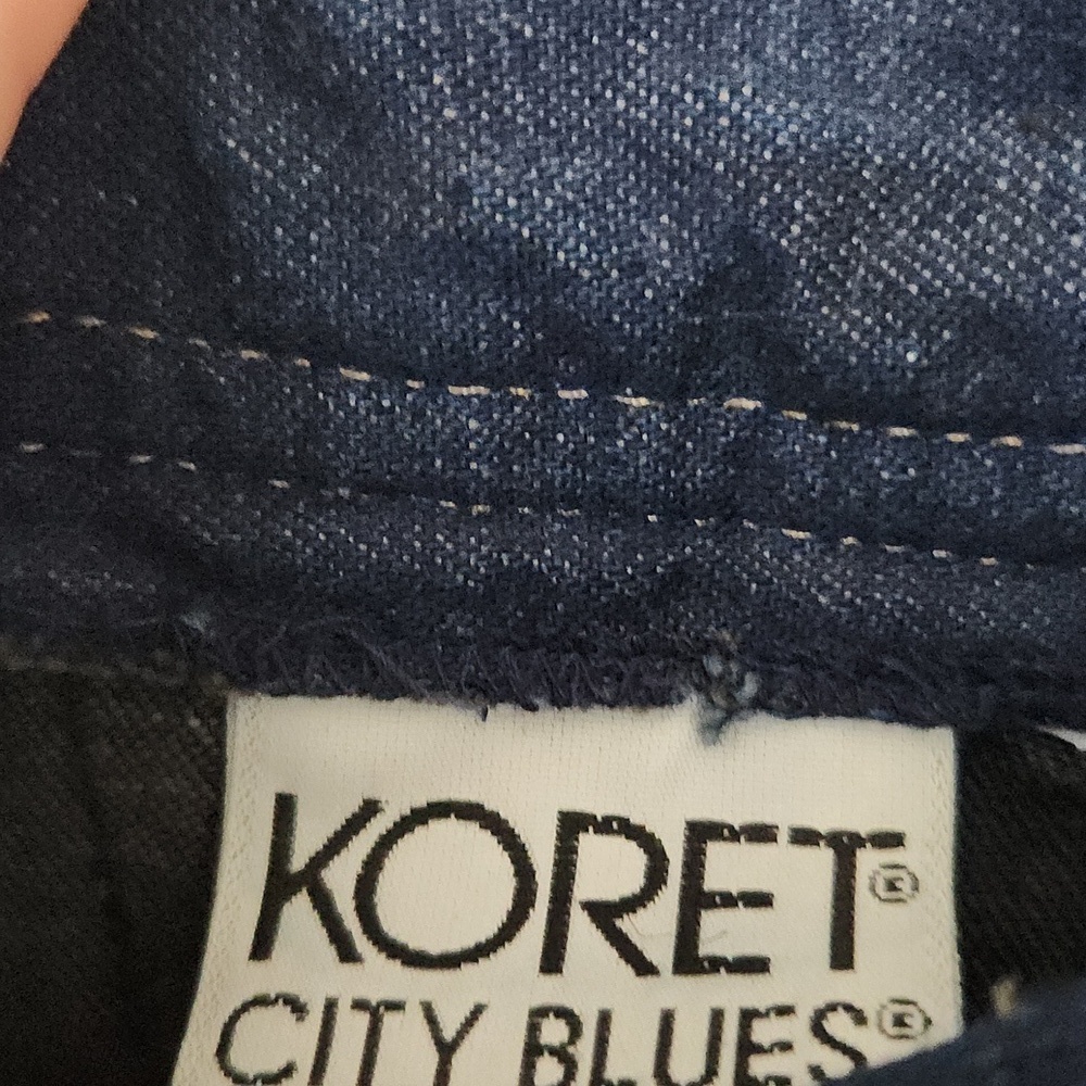 Koret City Blue Skirt Womens Size Jean Denim Blue Button-Down Maxi Vintage - Picture 2 of 8